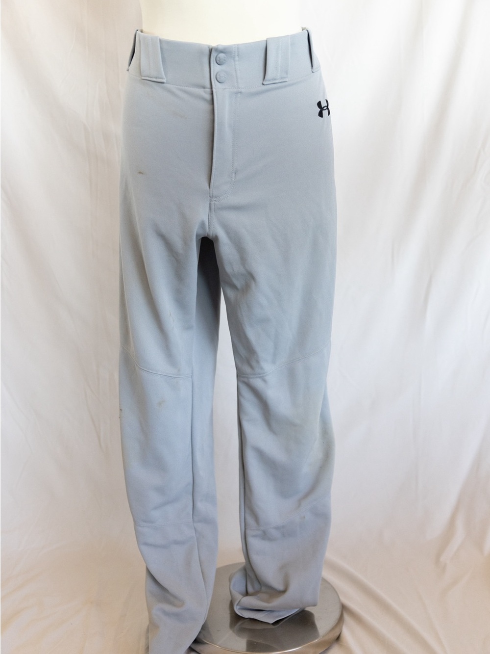 Under Armour Men's Light Gray Athletic Baseball Pants